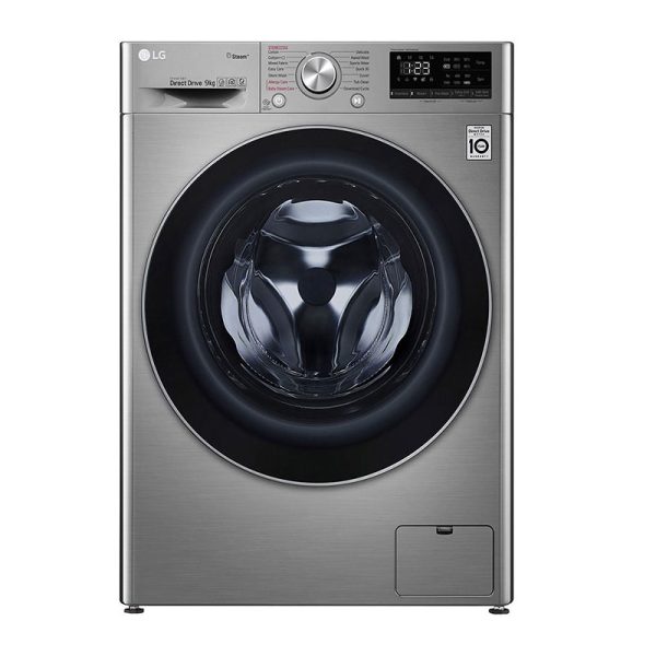 F4V5VYP2T-1-600x600 4v5 ماشین لباسشویی 9 کیلویی الجی نقره ای - Image 1